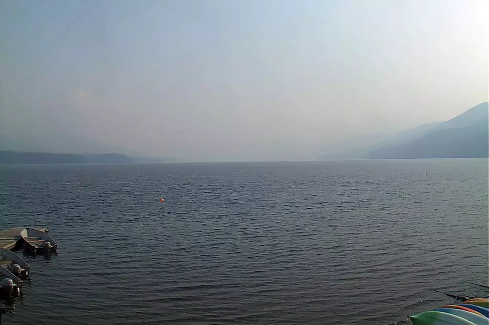 Glacier Park Forest Fires Close Lodge, Going-to-Sun Road