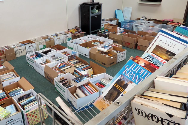Free Books Downstairs at Bitterroot Library