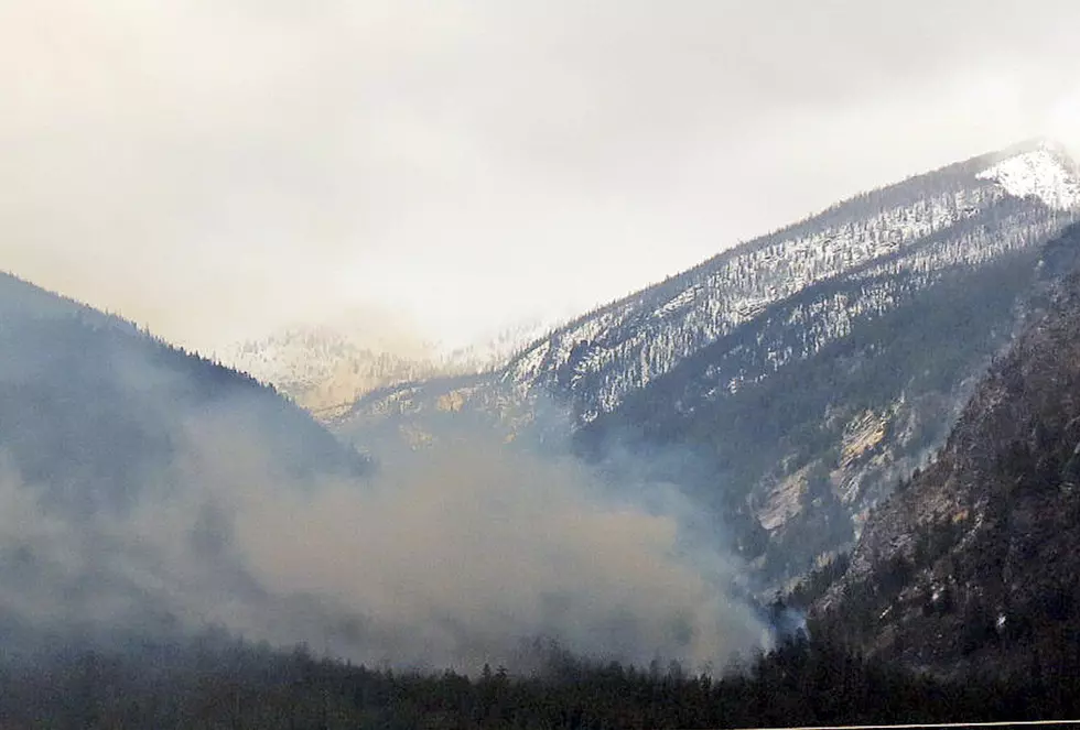 Smoke West of Hamilton Was Planned by Forest Service