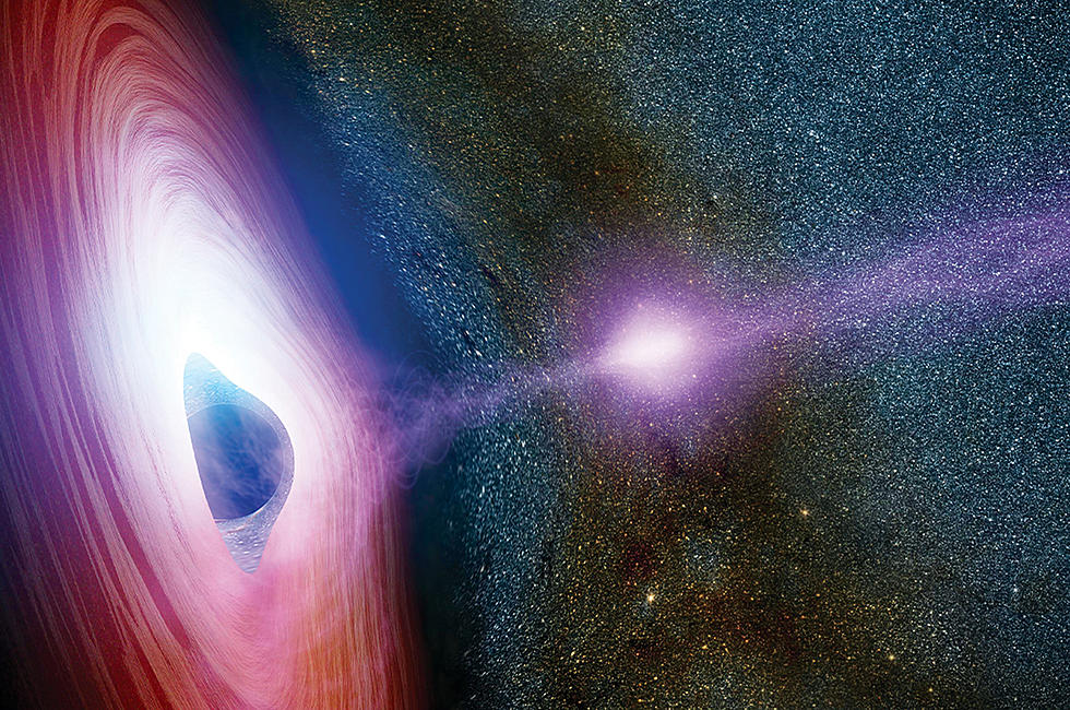 MSU Study Shines Light on Massive Black Hole