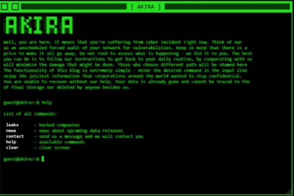 Akira Data Leak Site