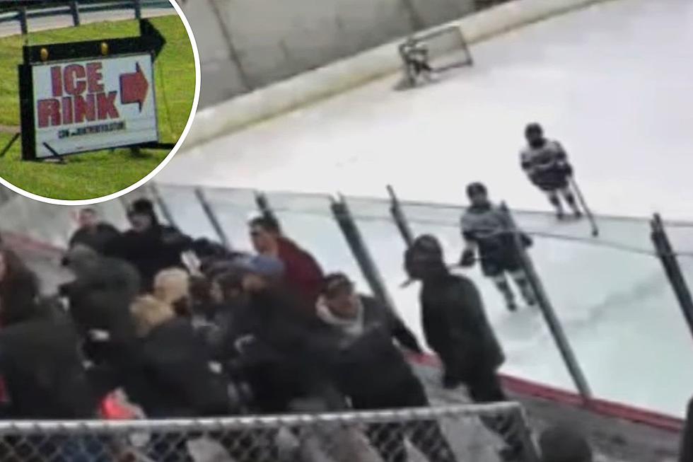 Parents from rival teams brawl in stands at Warwick, PA ice rink