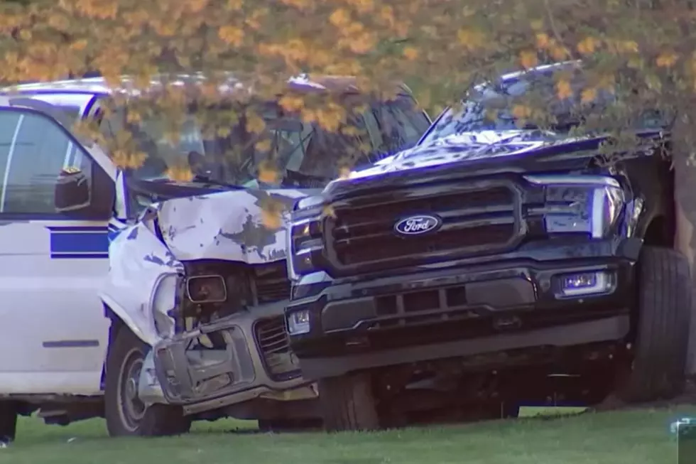 Bucks County police fire at driver of van after crash