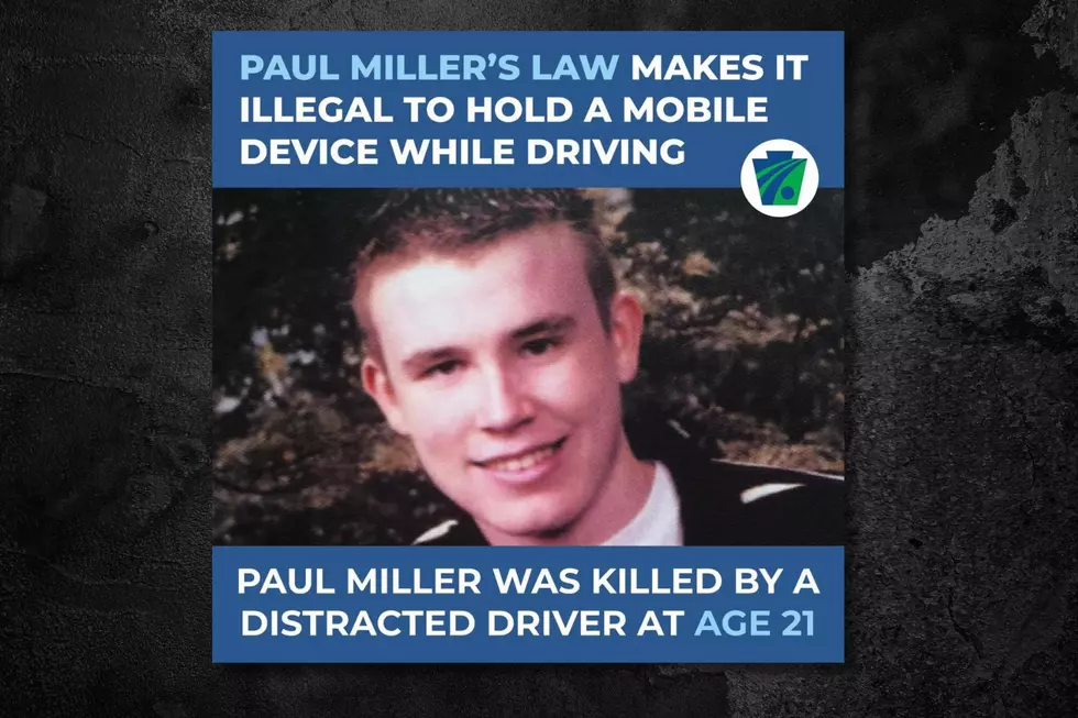 PennDOT message about Paul Miller's Law