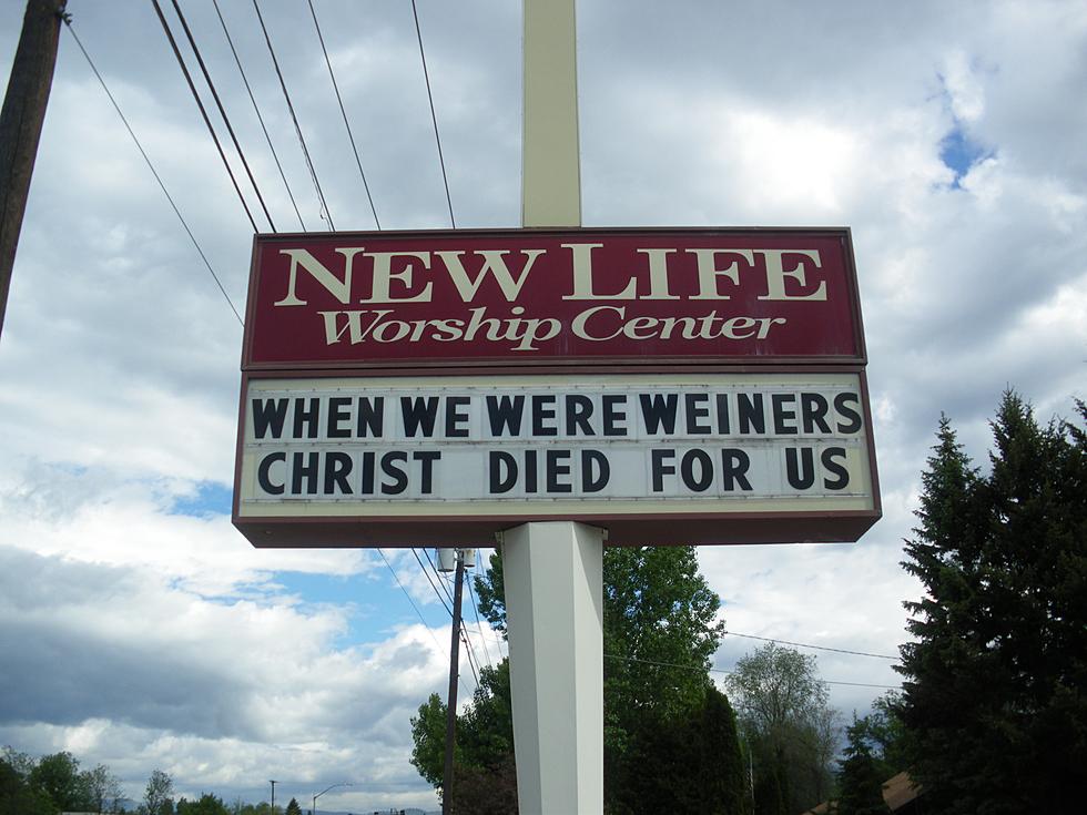 Church Sign Borrows From News Headlines..With A Smile