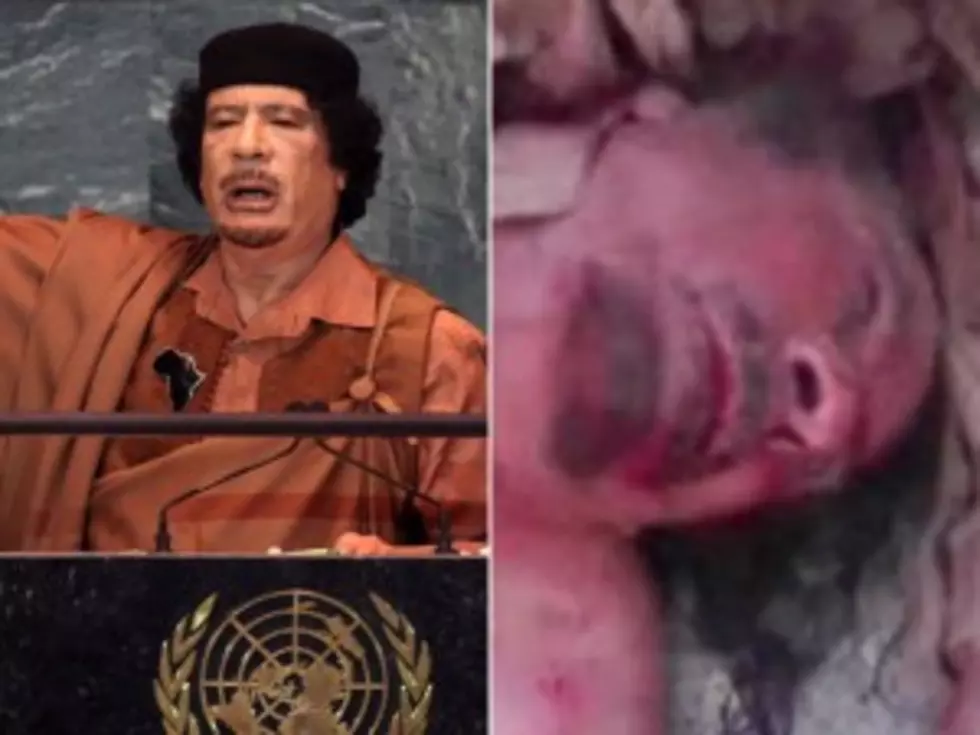Libyans Celebrate Word Of Gadhafi&#8217;s Death [GRAPIC PHOTO]