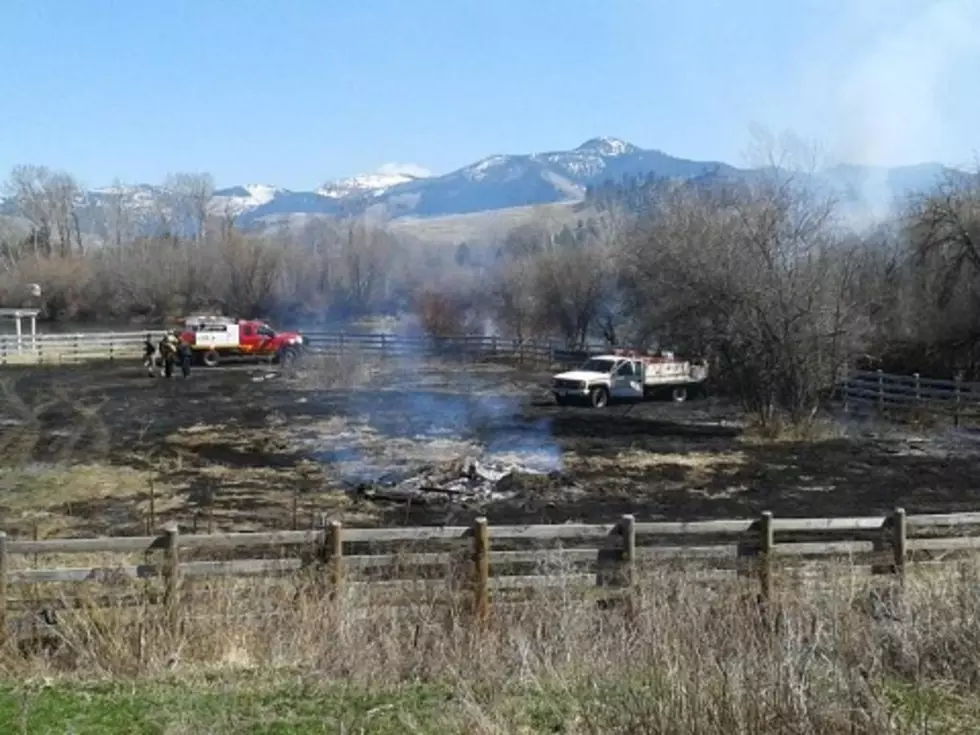 Blue Mountain Grass Fire Quickly Contained – No Injuries [AUDIO]