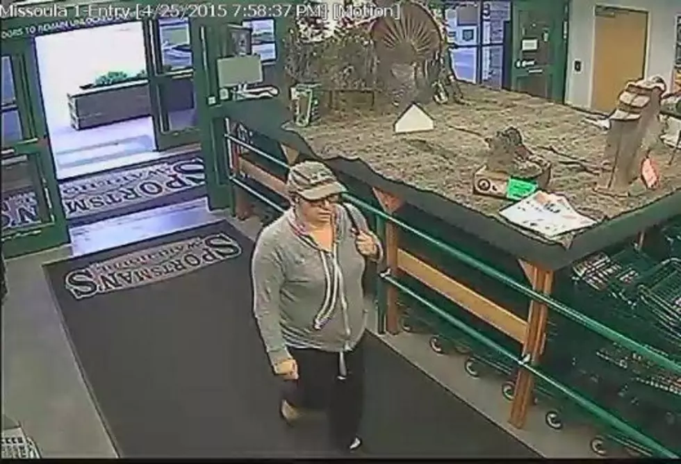 Thief in Missoula Sportsman&#8217;s Warehouse on Reserve Street Sought