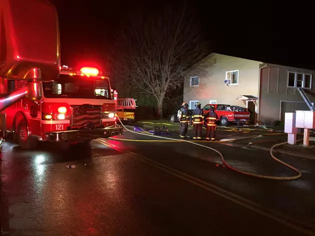 Apartment Fire, Evacuation on Pattee Creek Drive