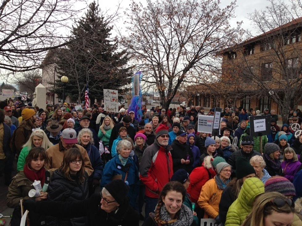 Immigration Rally Draws 100's