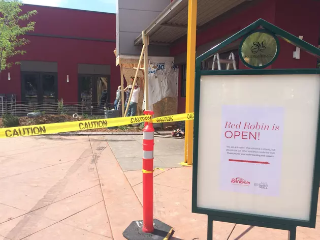 Car Crashes Into Brand New Red Robin Facade