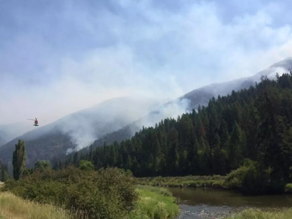 Copper King Fire Grows to 1,286 Acres, One Firefighter Injured