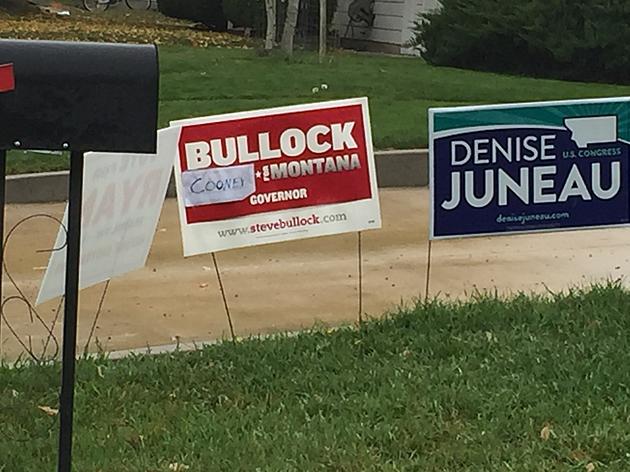 Montana Election Signs Are Supposed to be Gone Two Weeks After Election