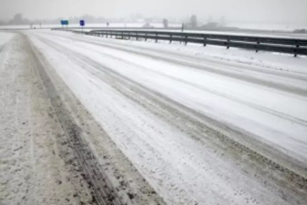 Jackknifed Semi Blocks Traffic, Stretch of I-90 Under Winter Weather Advisory