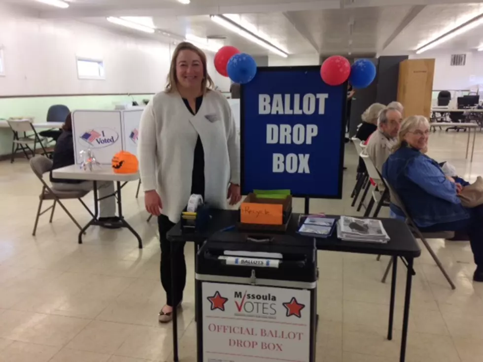 Election Office Holds Drive Through Event For Absentee Ballots on Thursday