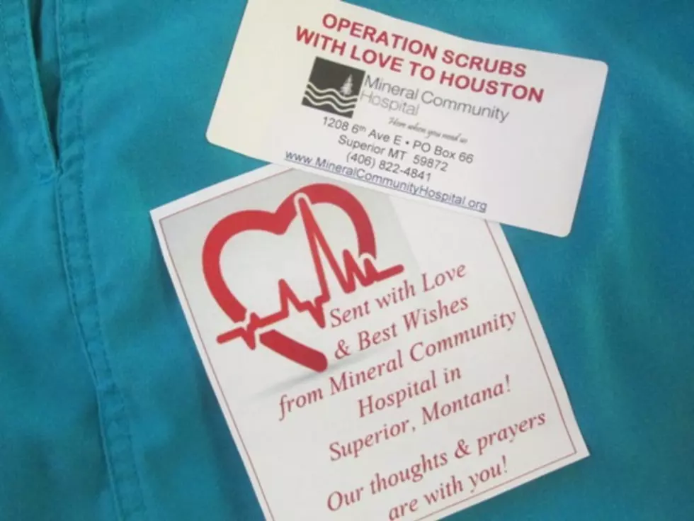 Operation 'Scrubs With Love' Sends Help From Superior Montana To Houston Texas