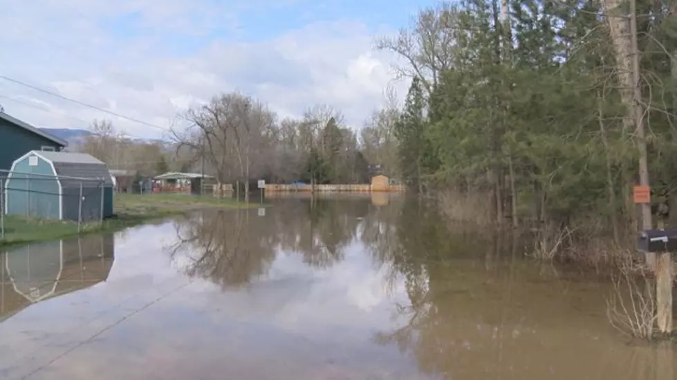 Clark Fork River Floods Missoula Streets from Record Snow Pack