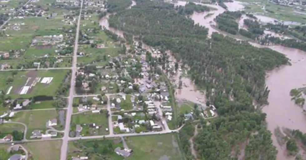 Power Line Falls in River – Waters Recede but will Rise Again