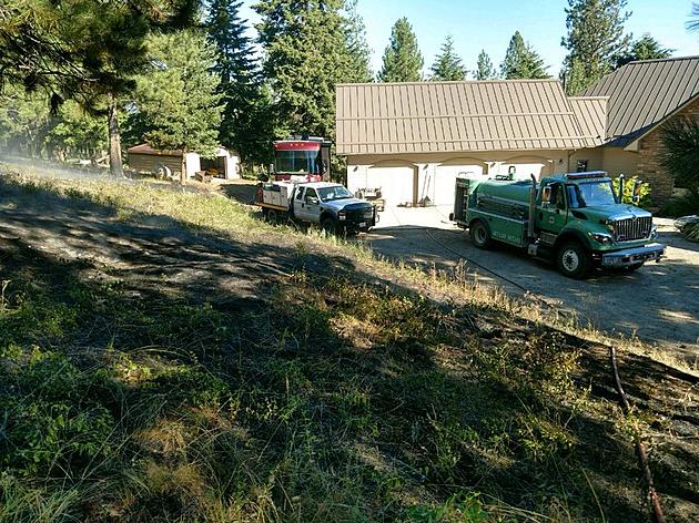 Several Agencies Respond to Wildfire Near Huson