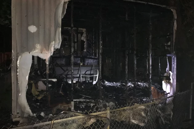 Crews Respond to Early Morning Trailer Fire on Cooley Street