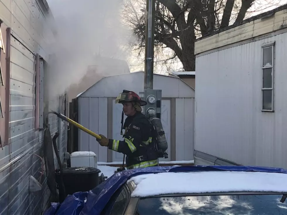 Trailer Fire Causes Extensive Smoke Damage – No One Injured