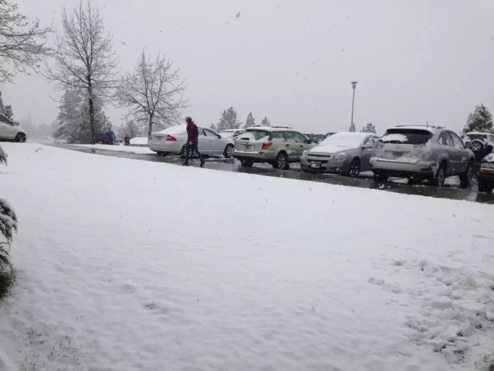 Weather Service says Today’s snow is ‘Winter’s Last Hurrah’