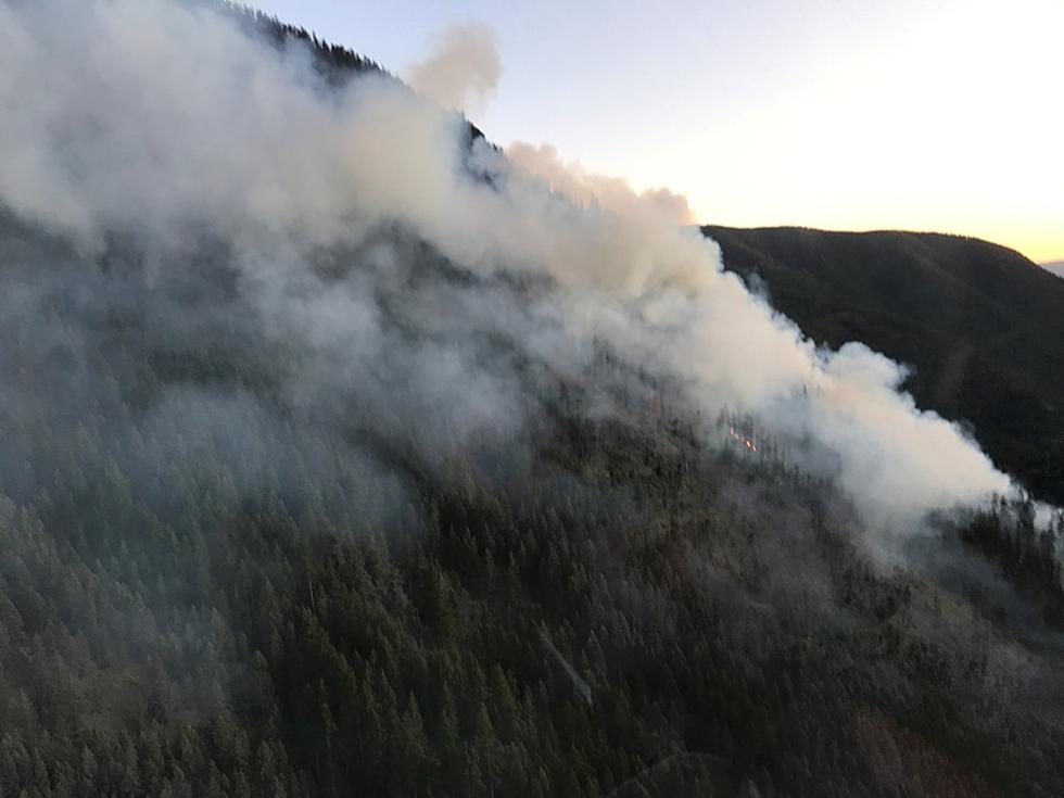 Beeskove Fire in Rattlesnake Area Grows to Over 30 acres