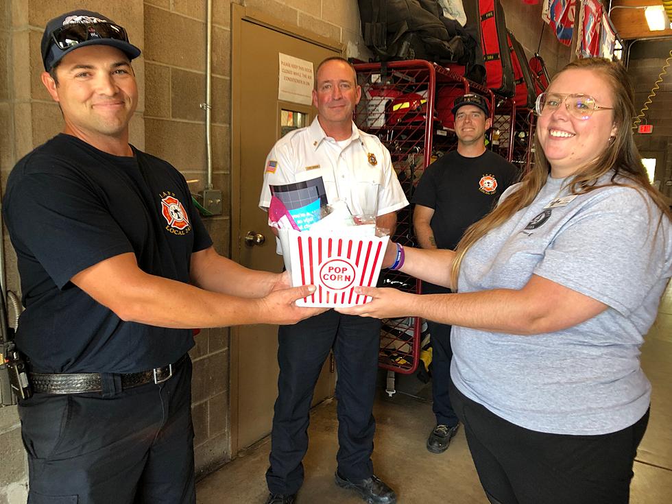 On 9-11 Missoula Rural Fire Receives Thank-You Gift Basket