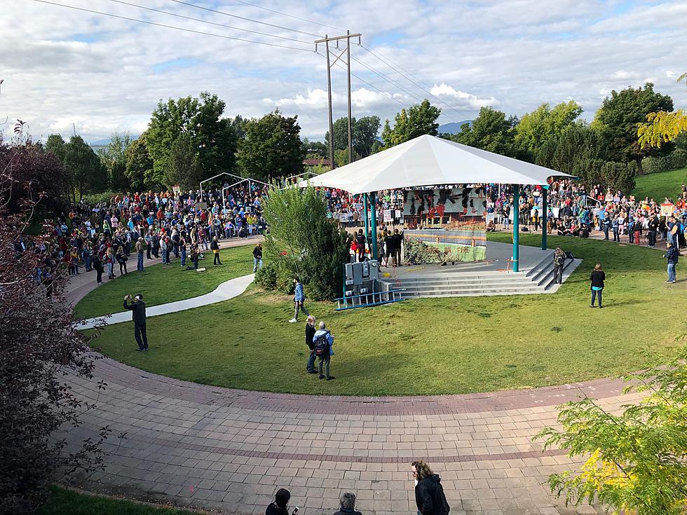 Missoula’s Climate Strike Began with Speeches at Caras Park