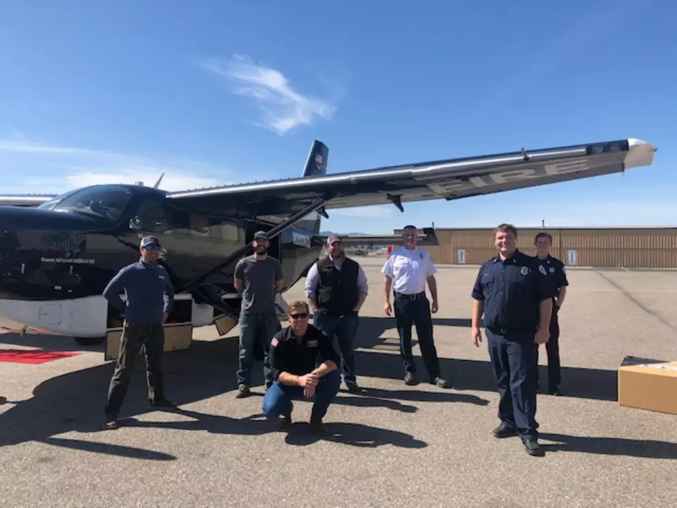 Frenchtown Fire Receives 30 Face Shields from Bridger Aerospace