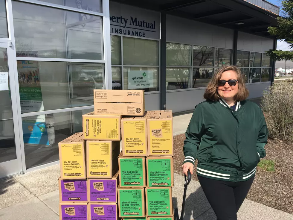 Girl Scouts Deliver 600 Boxes of Cookies to St. Patrick Hospital