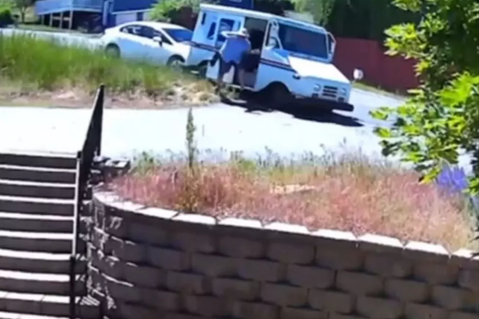 Watch Missoula Postal Vehicle Struck by Car, Mailman Escapes Injury
