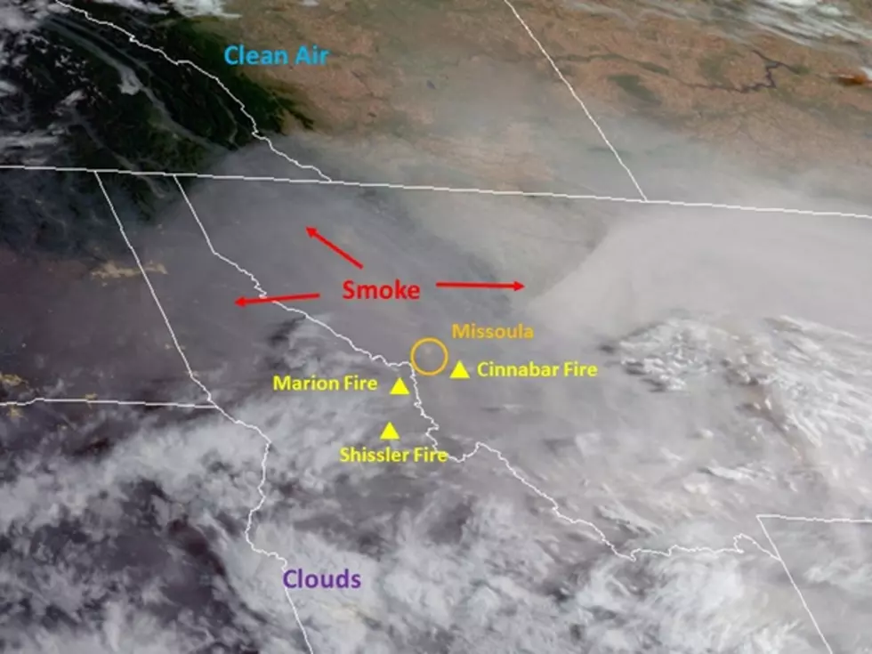 Wildfire Smoke Makes Air Unhealthy for Sensitive Groups