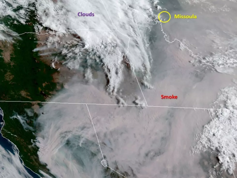 Massive Wildfires in California Sending Smoke to Missoula Valley