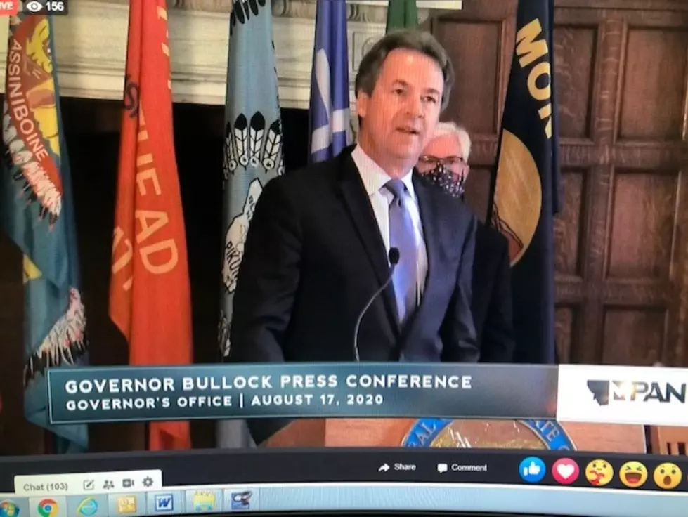 Governor Bullock Press Conference on COVID Spread in Montana