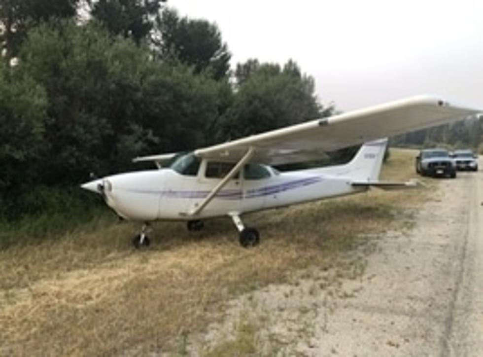 Stolen Plane Lands on Highway 93 near Hamilton