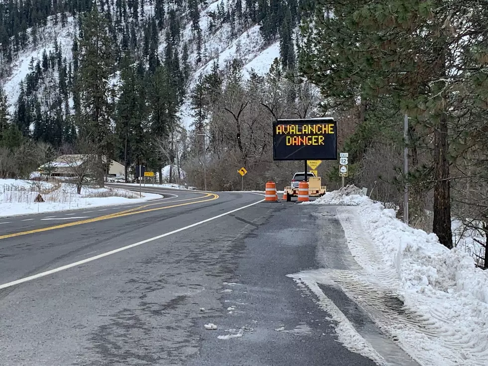U.S. 12 dead end west of Lolo Pass because of avalanche danger