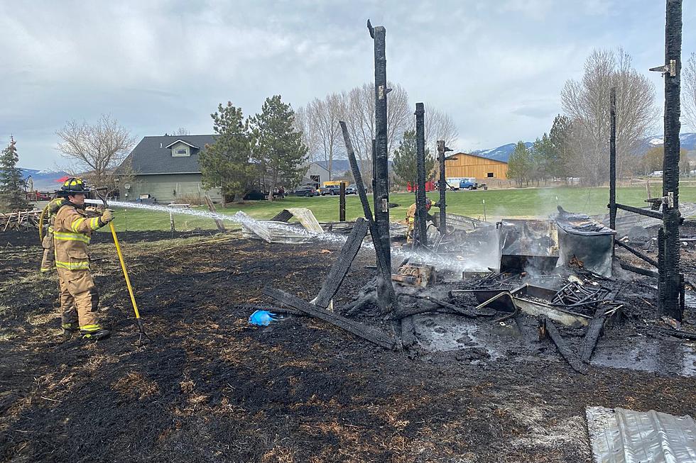 Missoula Barn Gutted by a Fire From a Controlled Burn