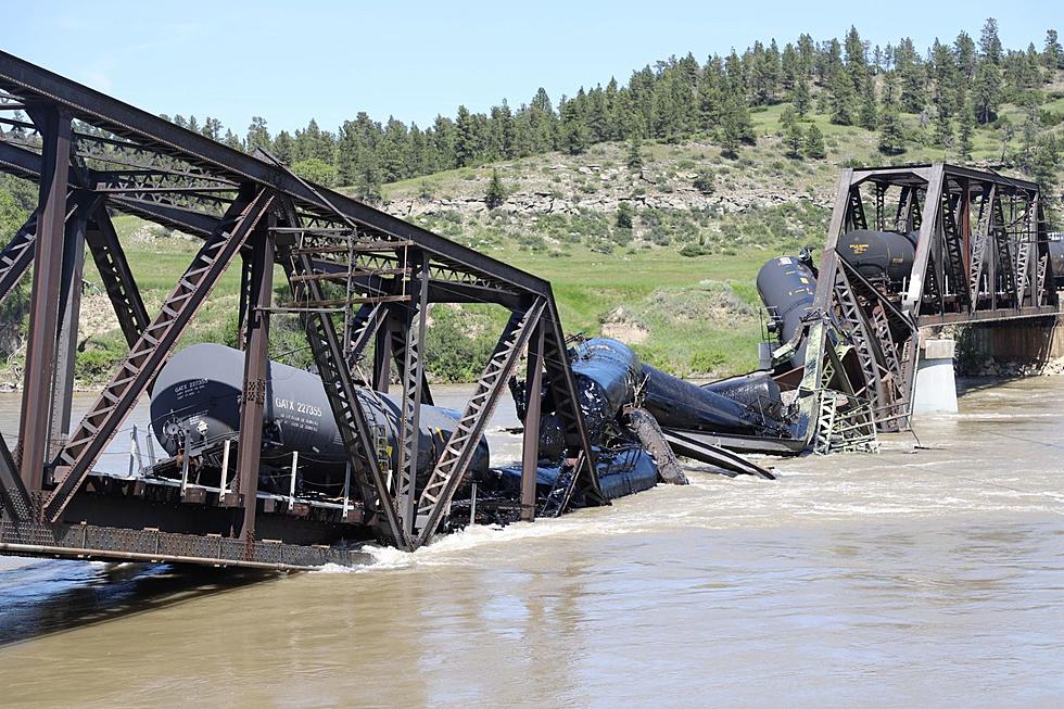 Bridge Collapse Puts Rail Cars in Yellowstone River on Saturday