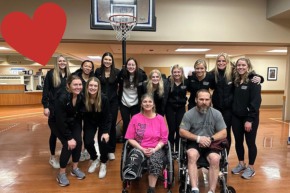 Lady Griz Impacted By American Heart Health Month, Visit Cardiac Patients