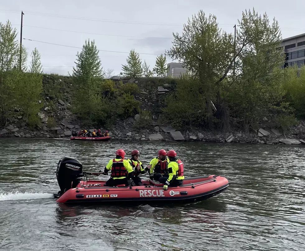 River Rescue Training Continues on the Rising Clark Fork River