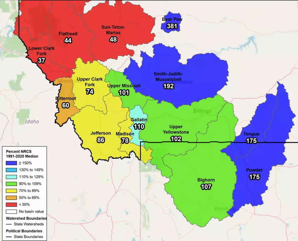 January precipitation: NRCS graphic