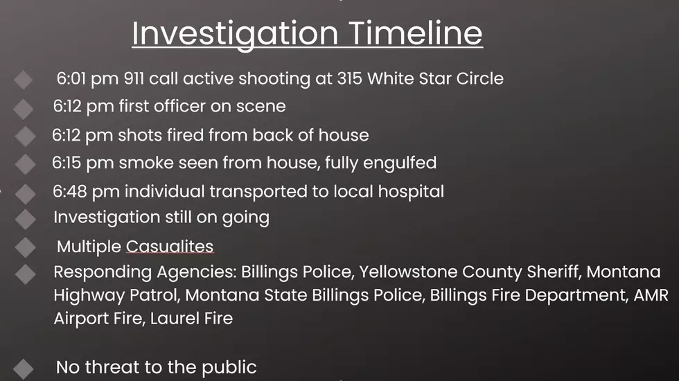 Billings Police timeline