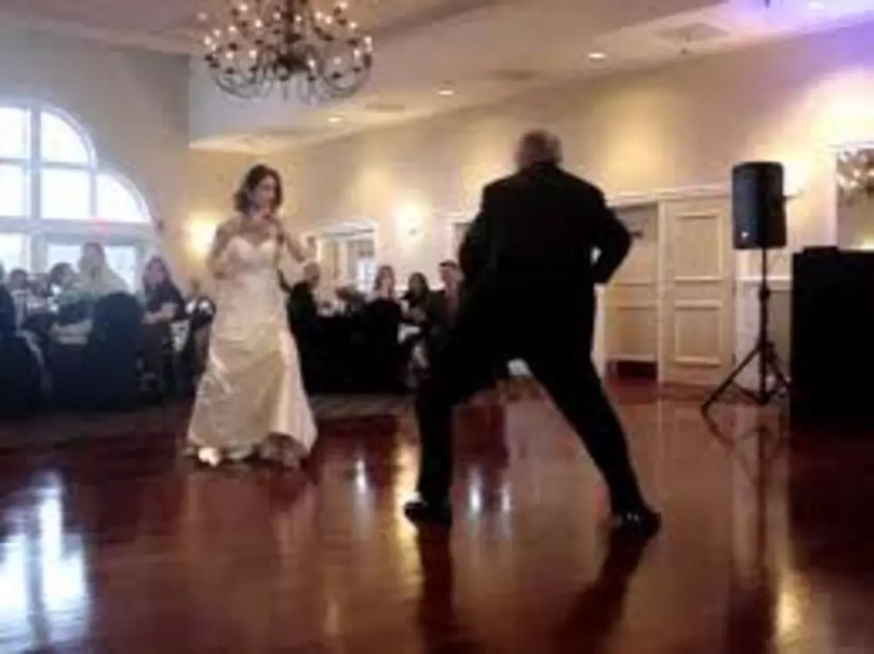 Now This Is What Butterfly Kisses Are All About! Father Daughter Wedding Dance
