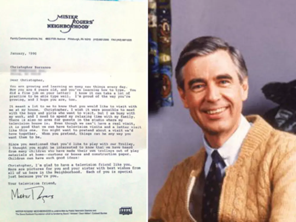 Aww! Man Finds Mister Rogers Letter From His Childhood