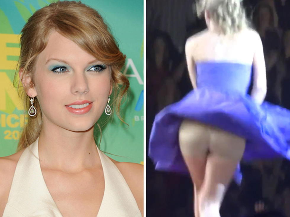 Taylor Swift Laughs Off Wardrobe Malfunction [VIDEO]