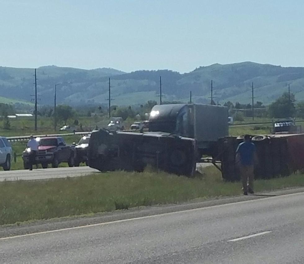 Accident Just Before 19th Avenue I-90 Exit