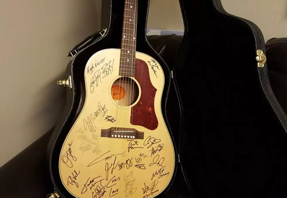 Can You Figure Out Who Signed Our St. Jude Gibson Guitar?