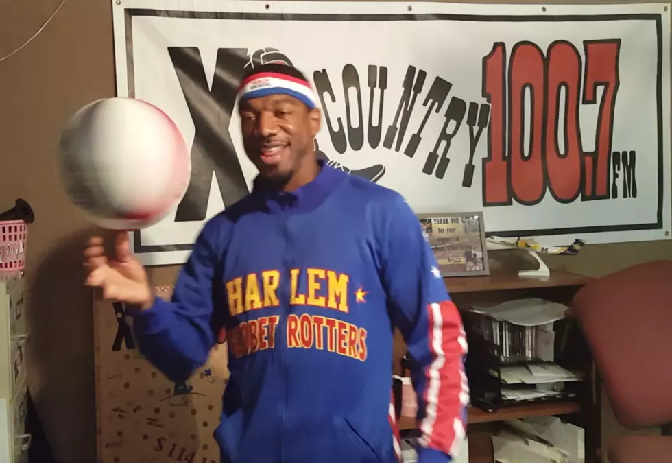The Harlem Globetrotter &#8220;Buckets&#8221; Stops by XL Country [Watch]