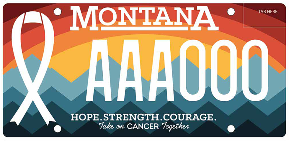 New Montana License Plate Supports Local Cancer Group